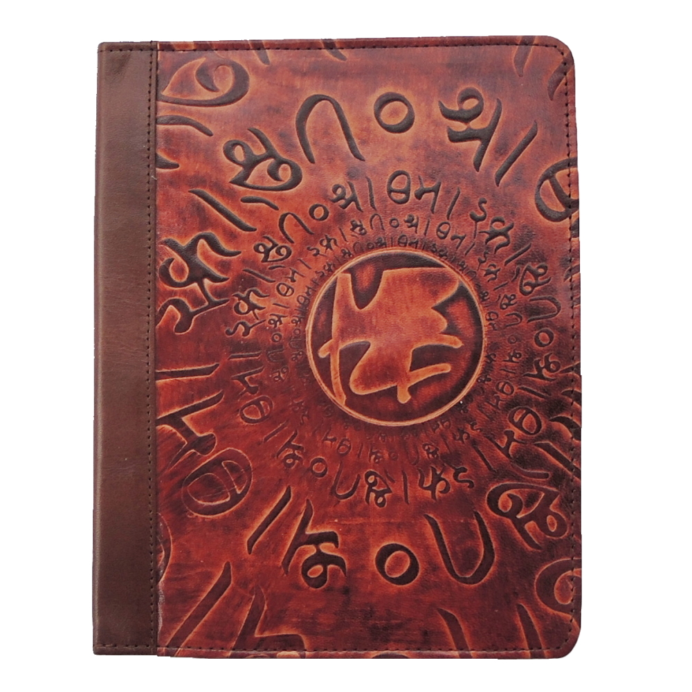 Kaithi Background (Hazelnut) with A5 sized Notebook